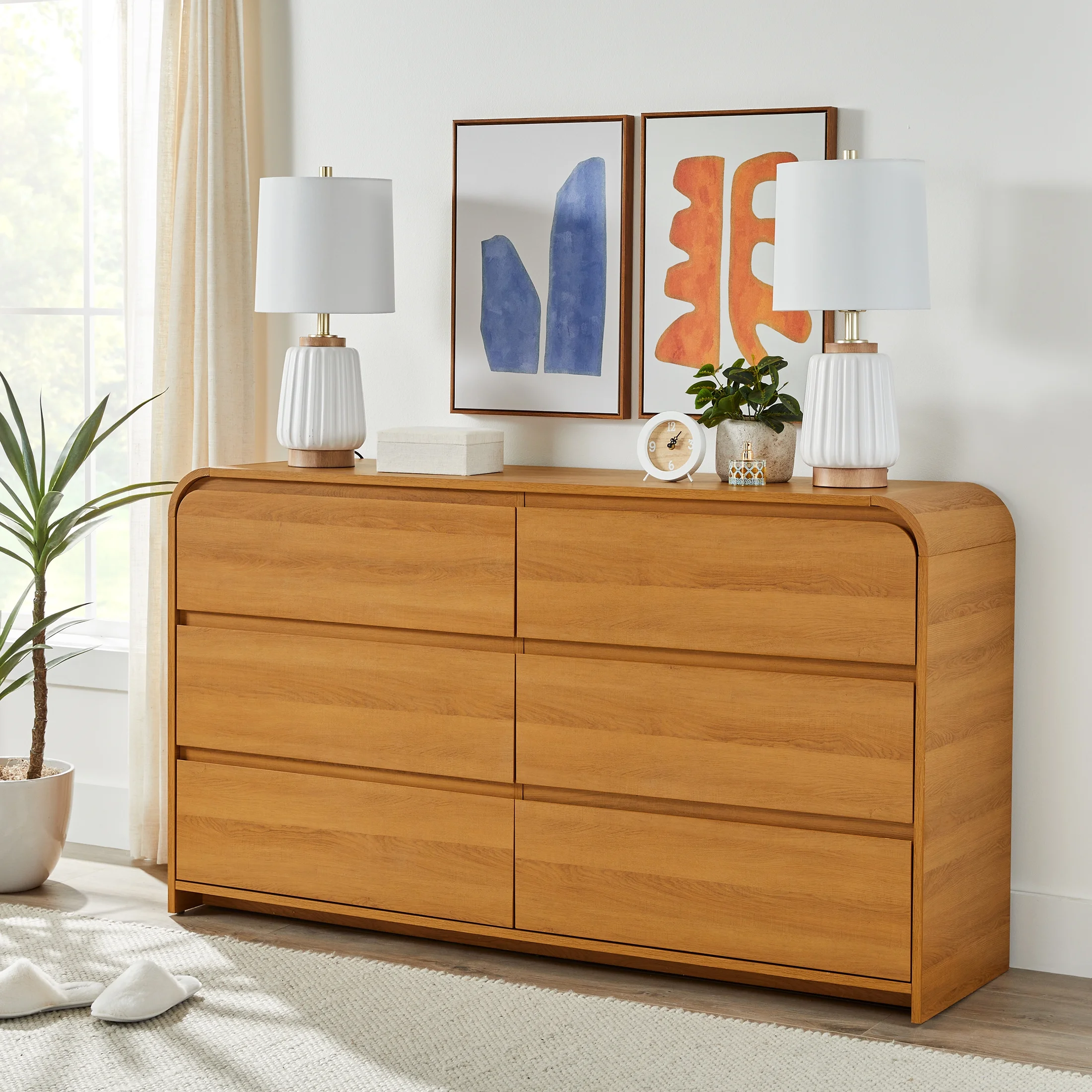 Better Homes & Gardens Juliet 6 Drawer Dresser, Black Finish - Image 10