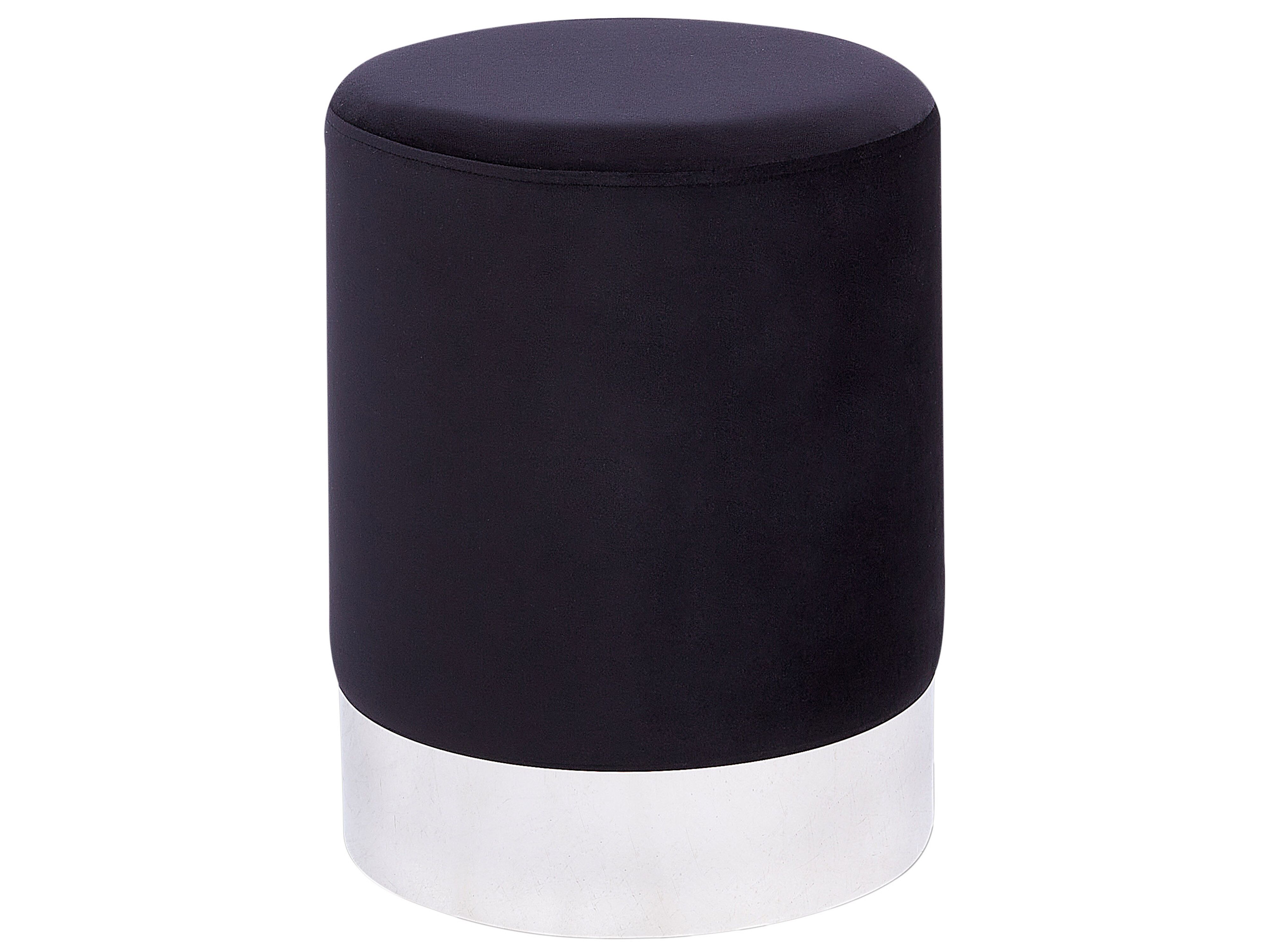 Pouffe BRIGITTE Velvet Black