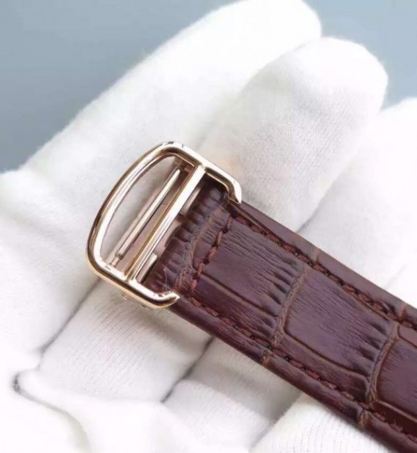 Replica Cartier JF Cartier Calibre de Cartier RG Chronograph White Dial Miyota 9100 - Top club