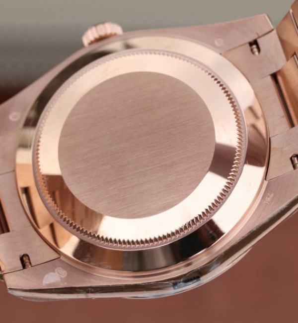 Replica Rolex Day-Date 40mm 228235 RG Noob Silver Dial Roman Markers RG President Bracelet A3255 - Elite Watch Atelier