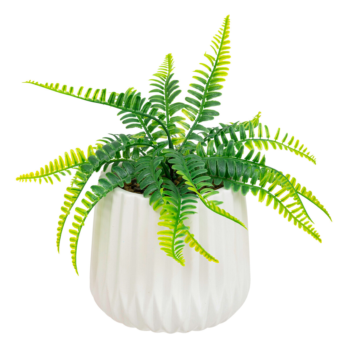 Artificial fern Ceramic pot, H.33 cm