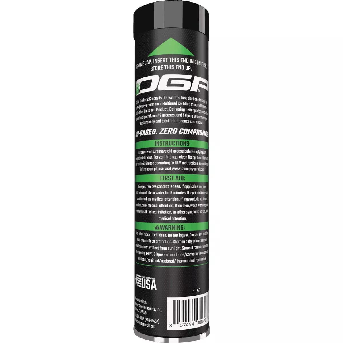 DGP 14 Oz. Biosythetic Lithium Complex #2 Grease