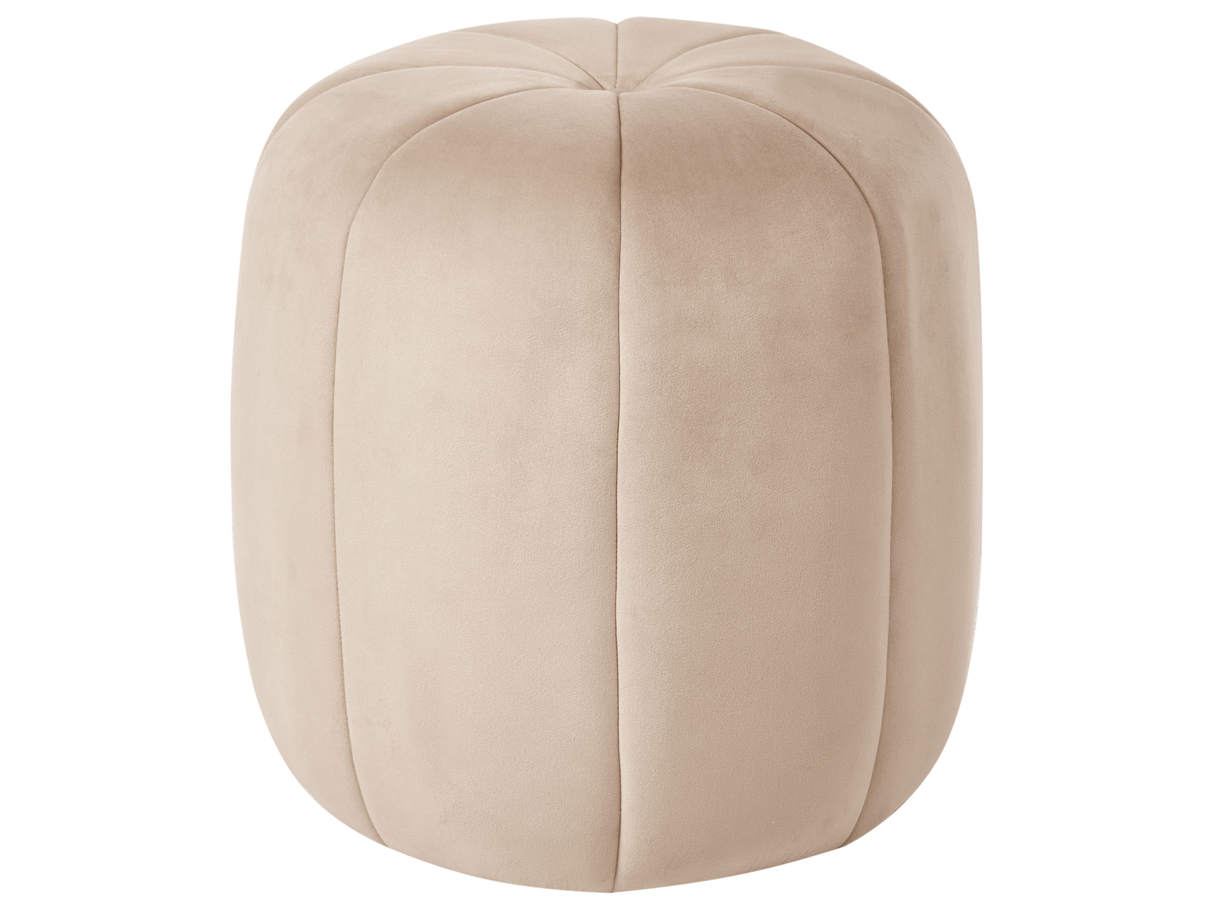 Pouffe SELBY Velvet Beige