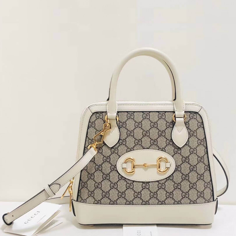 Replica Gucci 1955 Horsebit Gg Supreme Small Top Handle Bag 6212201:1High-quality replica