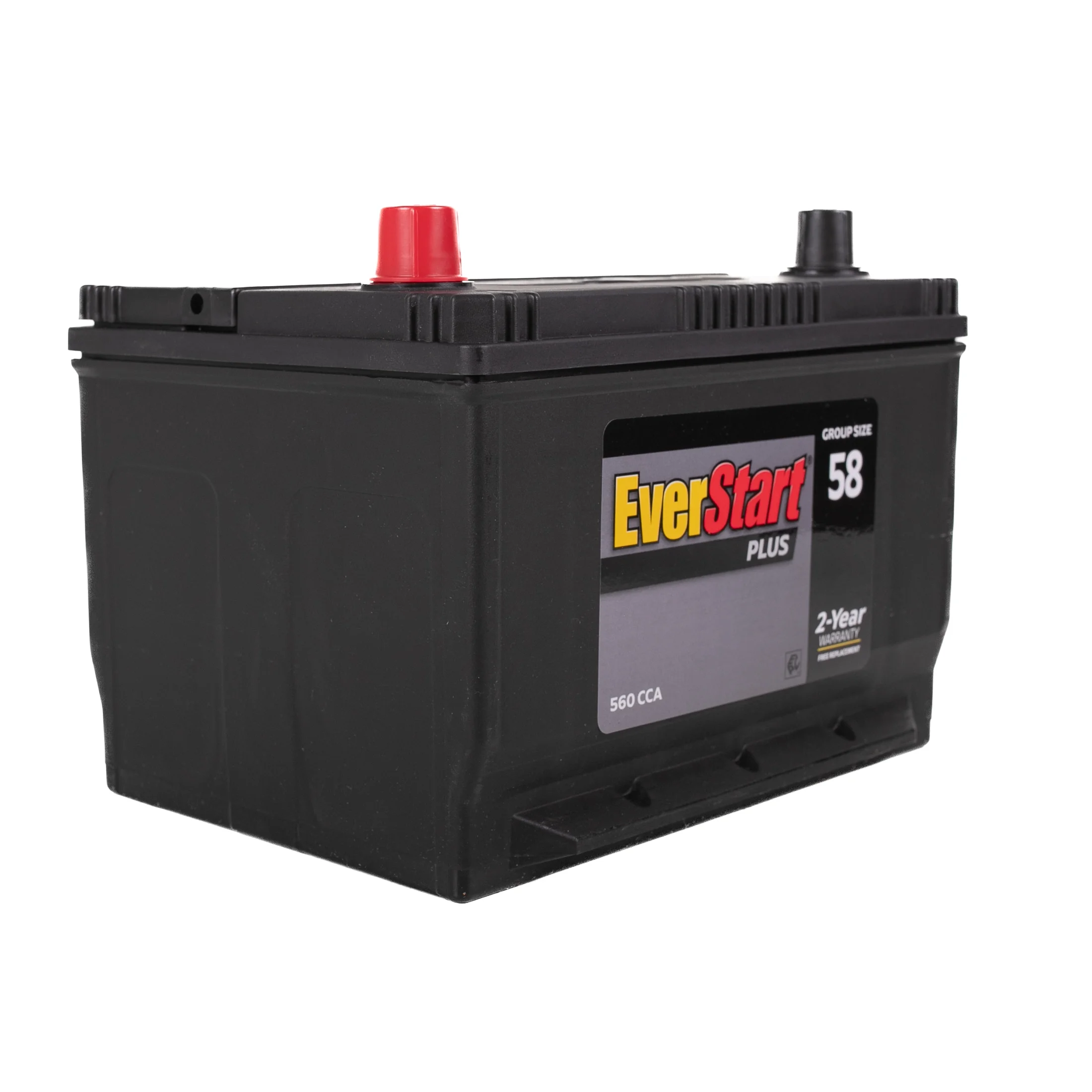 EverStart Plus Lead Acid Automotive Battery, Group Size 58 - 12 Volt 560 CCA 78 RC - Image 3