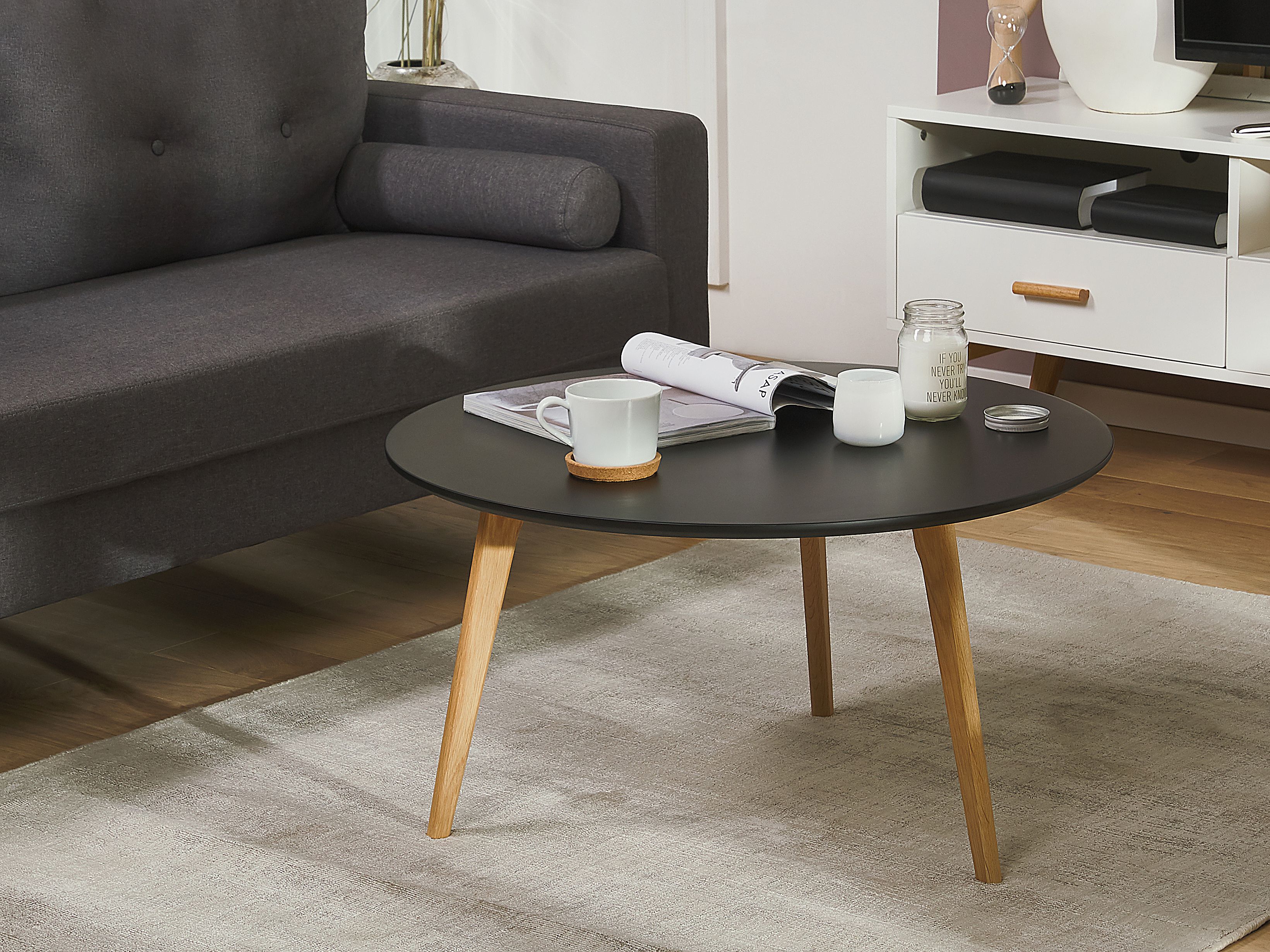 Coffee Table TENNESSEE Black