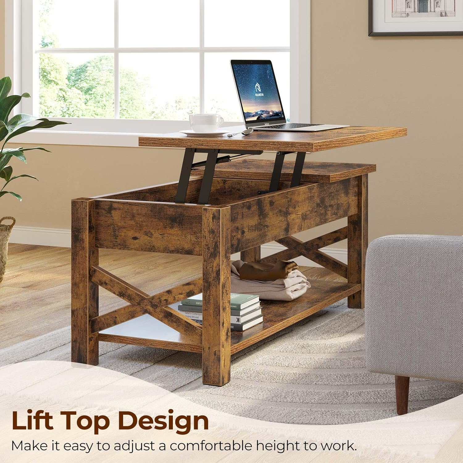 Rolanstar Coffee Table 47.2
