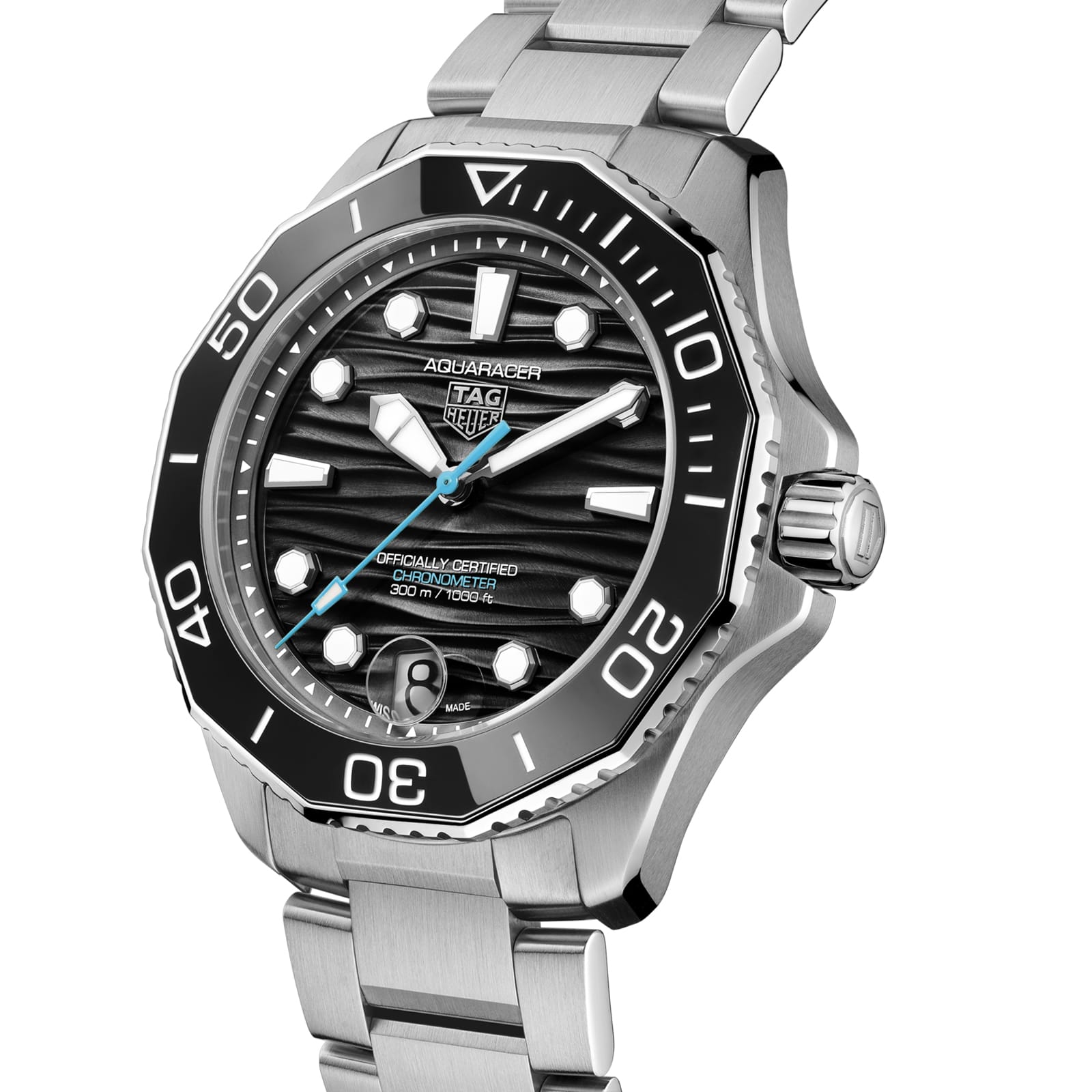TAG Heuer Replica Watch Aquaracer Professional 300 Date Automatic 42 mm Steel(1:1 replica) - Top club