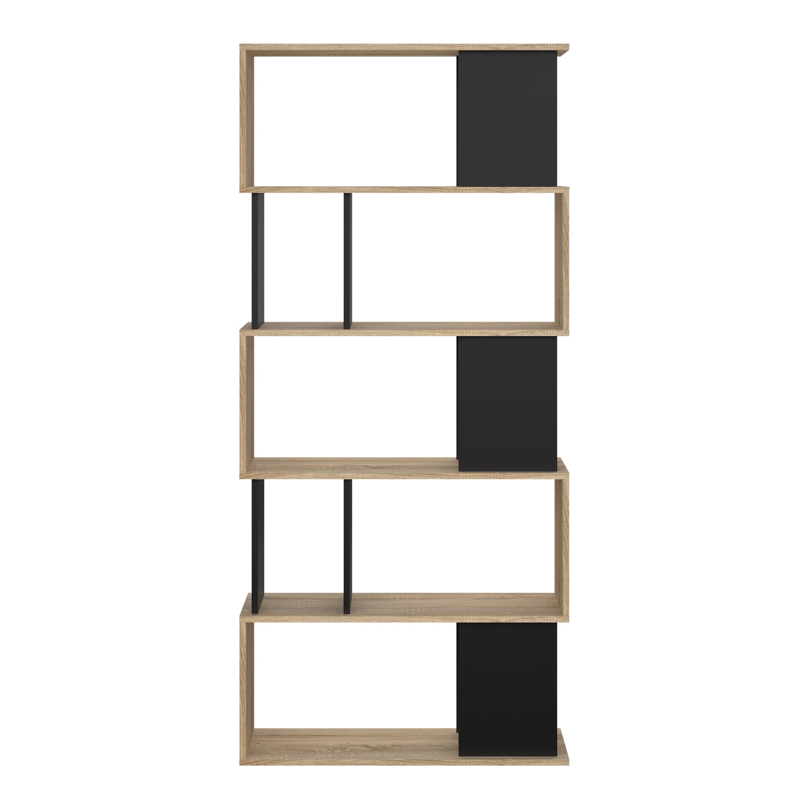 Blokker basic Puzzle Boekenkast - Zwart