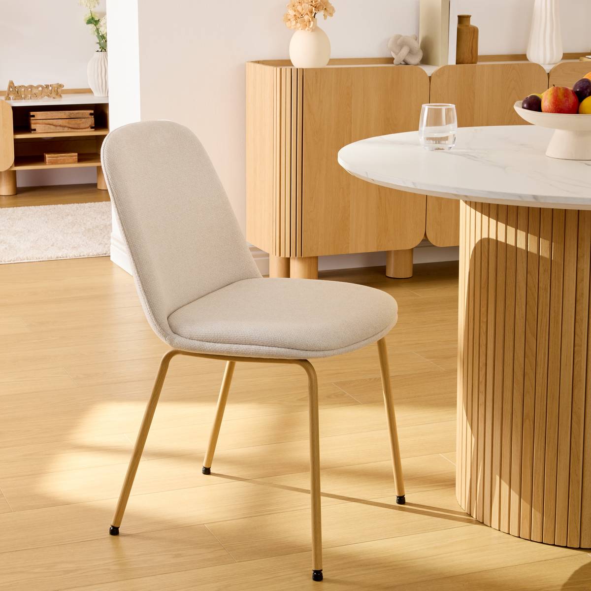 Chair "Neora" Cream