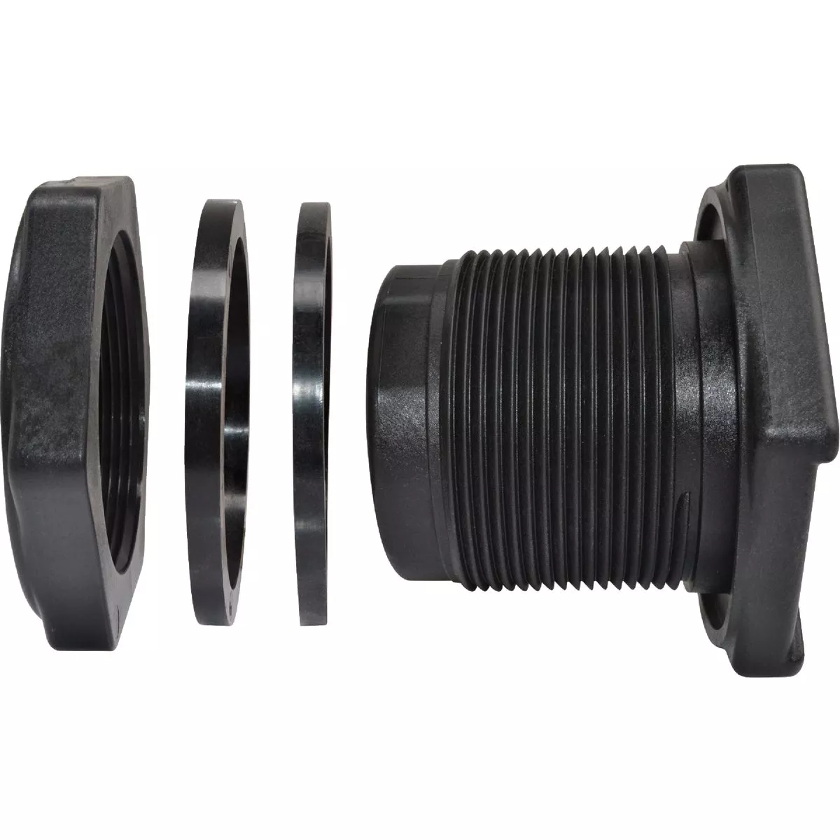Abbott 1-1/4 In. Polypropylene Bulkhead Fitting