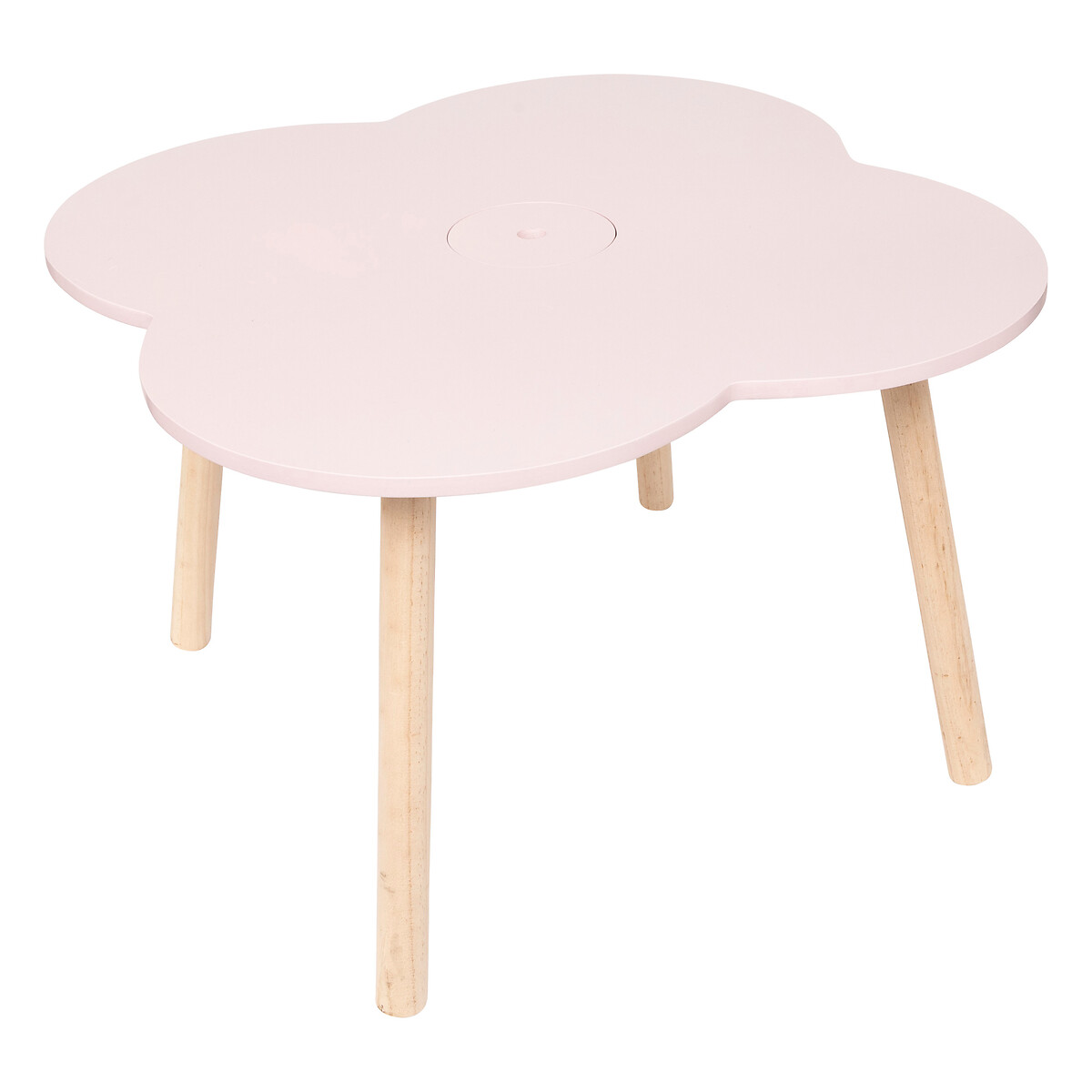 Children's table "Ally" Pink, 51x51x40 cm