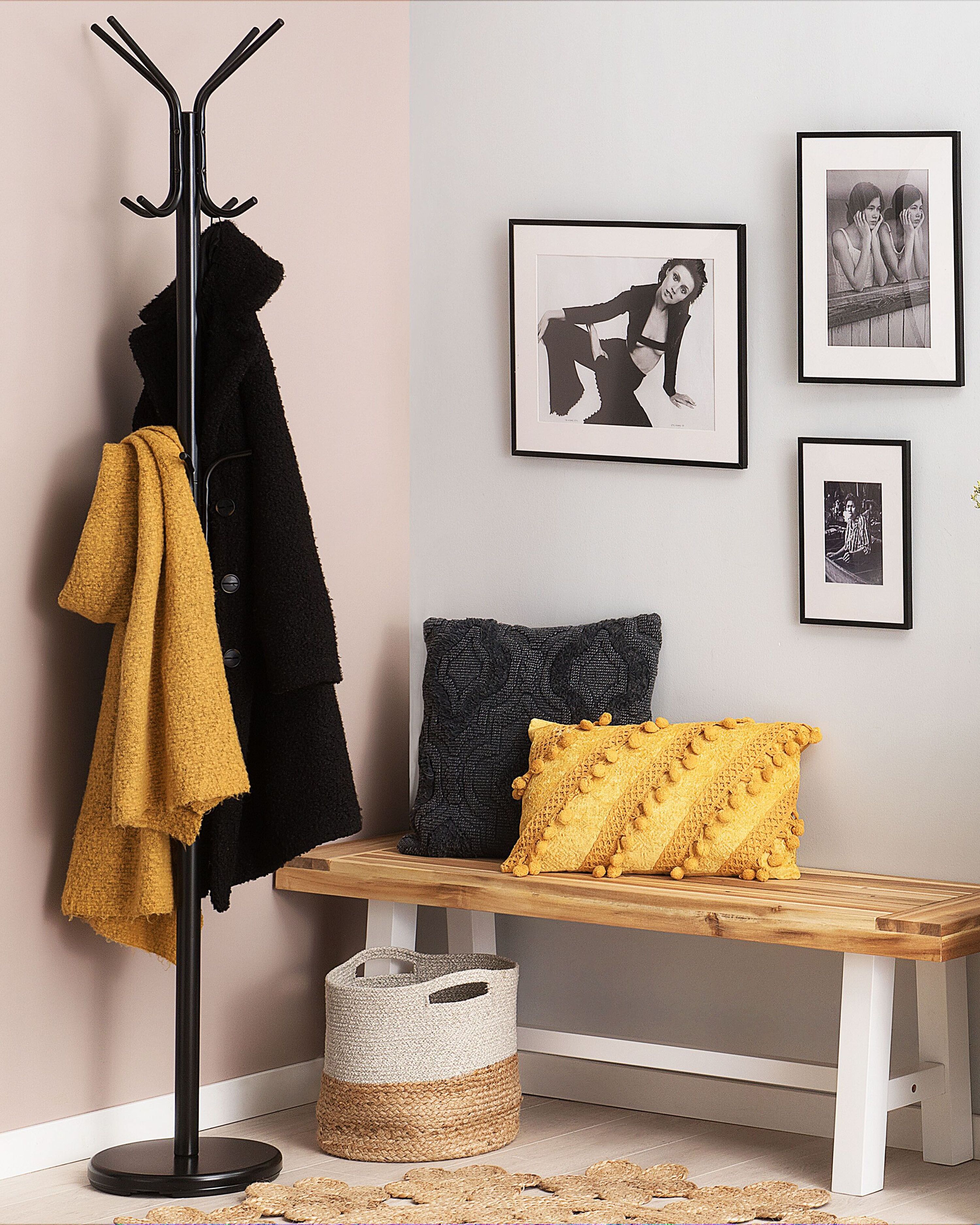 Coat Stand CLAXTON Black