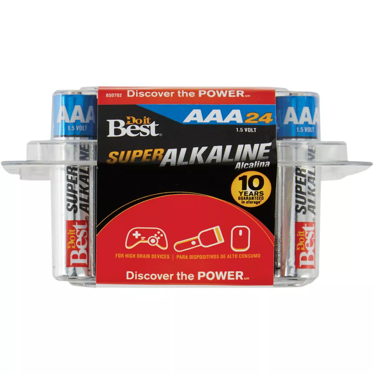 Do it Best AAA Super Alkaline Battery (24-Pack)
