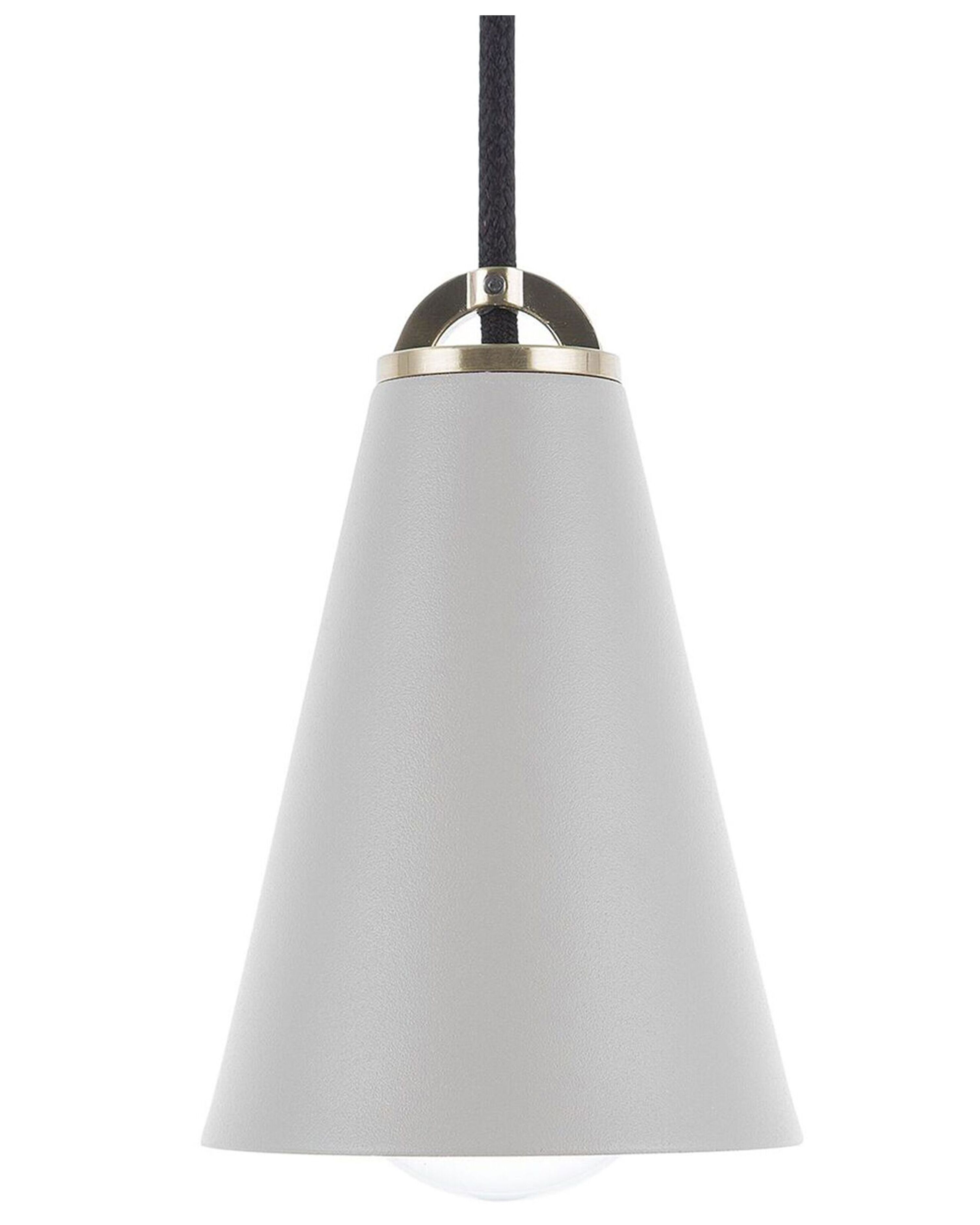 Pendant Lamp CARES Metal Light Grey