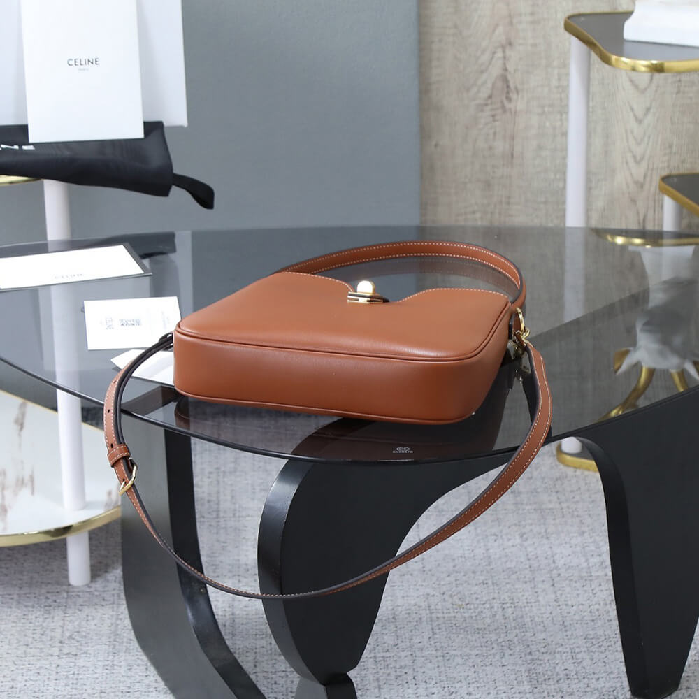 CELINE SMALL CAMILLE 16 SOFT BAG IN SMOOTH CALFSKIN(HIGH-END GRADE)1:1High-quality replica