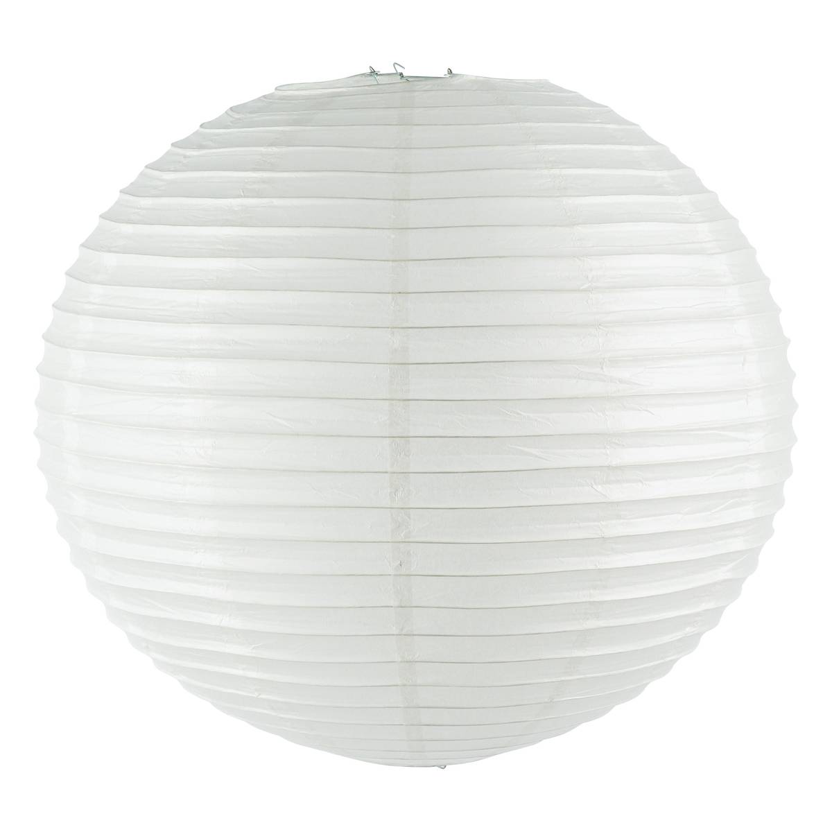 Paper ball lantern White, H.60 cm