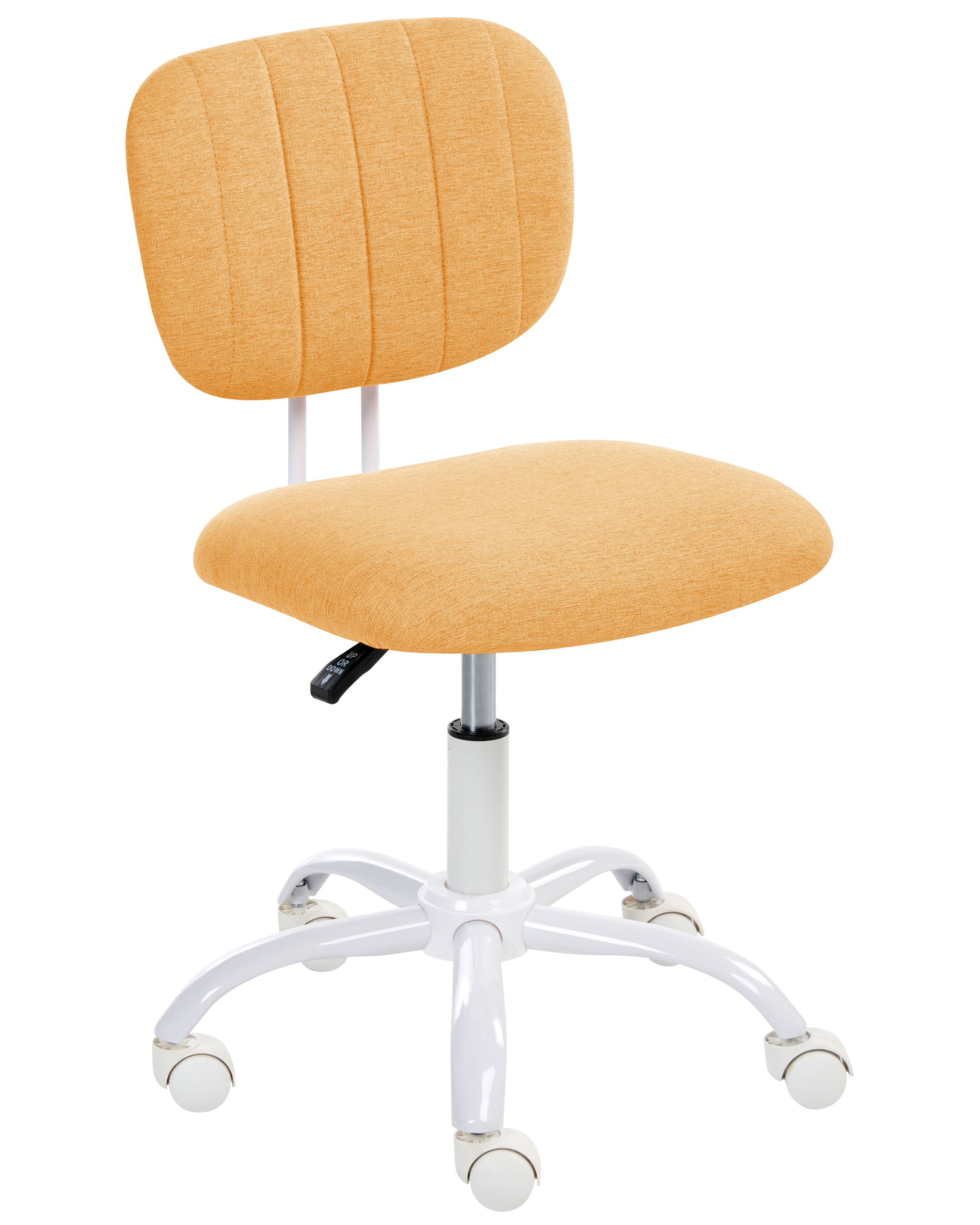 Desk Chair BUBBLY Fabric Orange