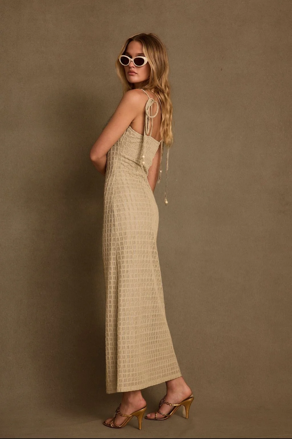 Jazmin Light Sage Midi Dress