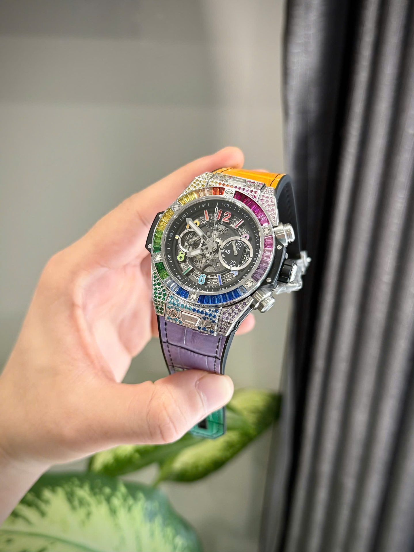 Hublot Big Bang Unico Rainbow Titanium Replica 11 Watch BBF Factory 45mm - Top club