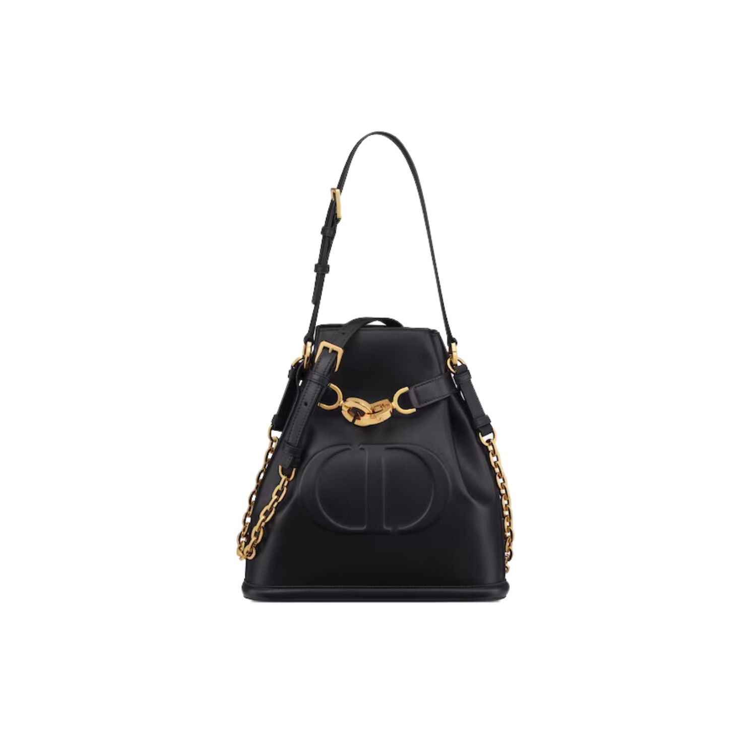 Medium C’Est Dior Bag Black For Women M2271UBHA_M900 24cm/9.5Inches