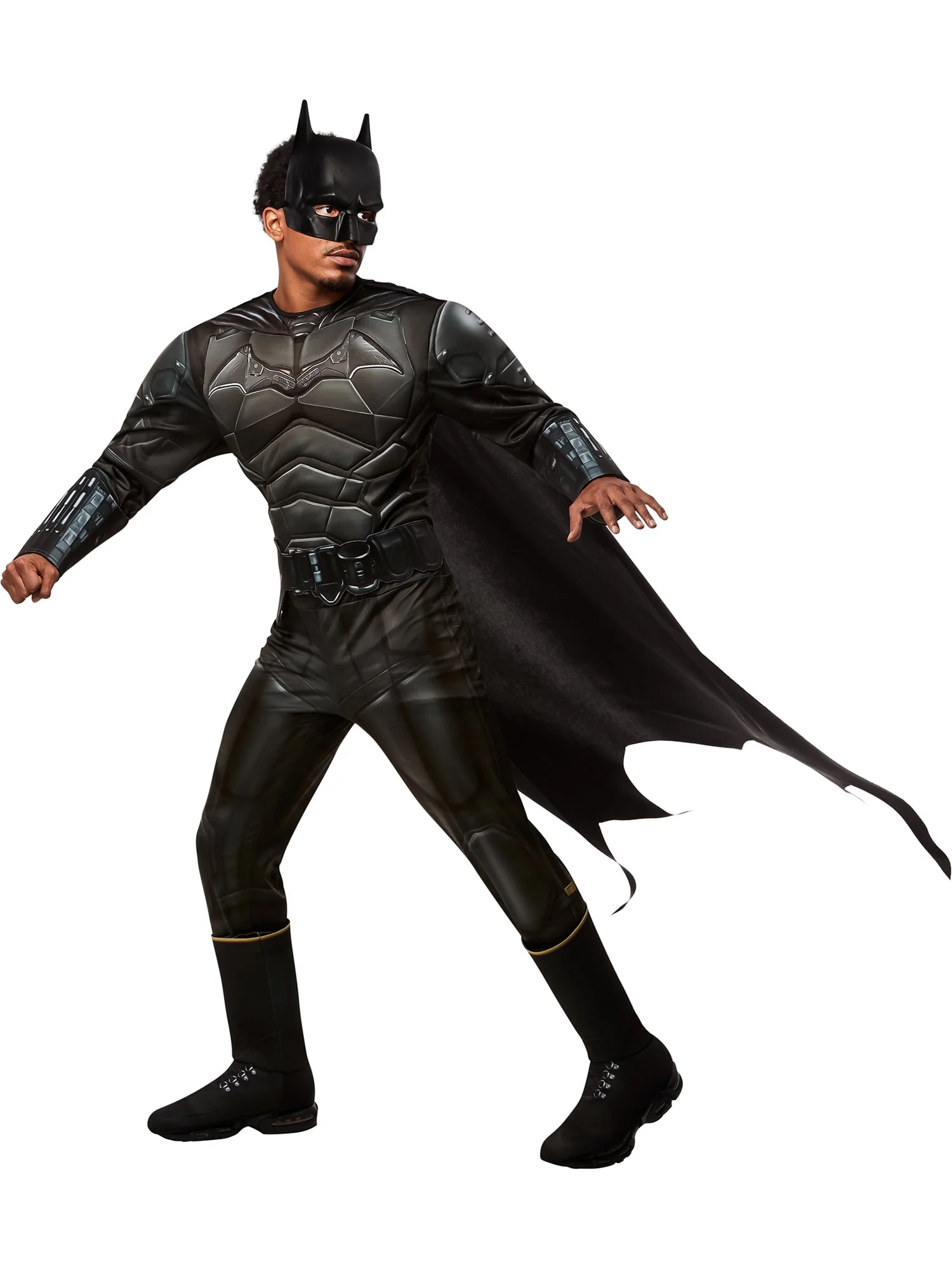 The Batman: Batman Deluxe Costume for Men by Rubies - Image 3 The Batman: Batman Deluxe Costume for Men by Rubies - Image 3