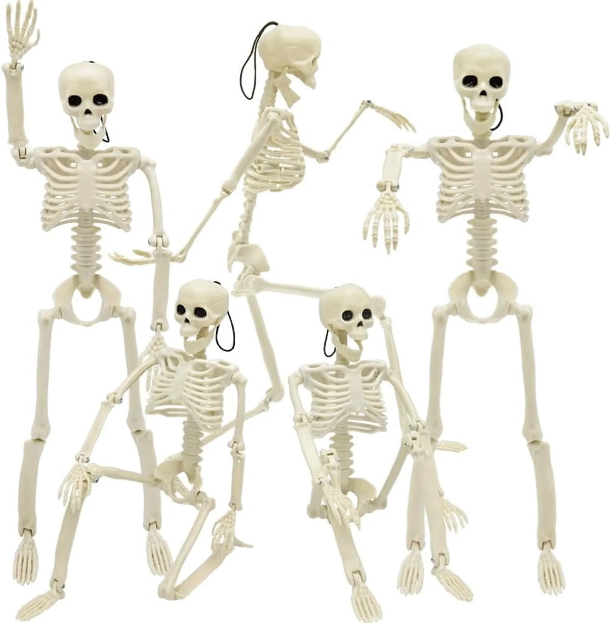 Ayieyill 2pcs Skeleton and Dog Skeleton Halloween Decorations Posable Skeletons Halloween Decorations Indoor Outdoor - Image 4 Ayieyill 2pcs Skeleton and Dog Skeleton Halloween Decorations Posable Skeletons Halloween Decorations Indoor Outdoor - Image 4