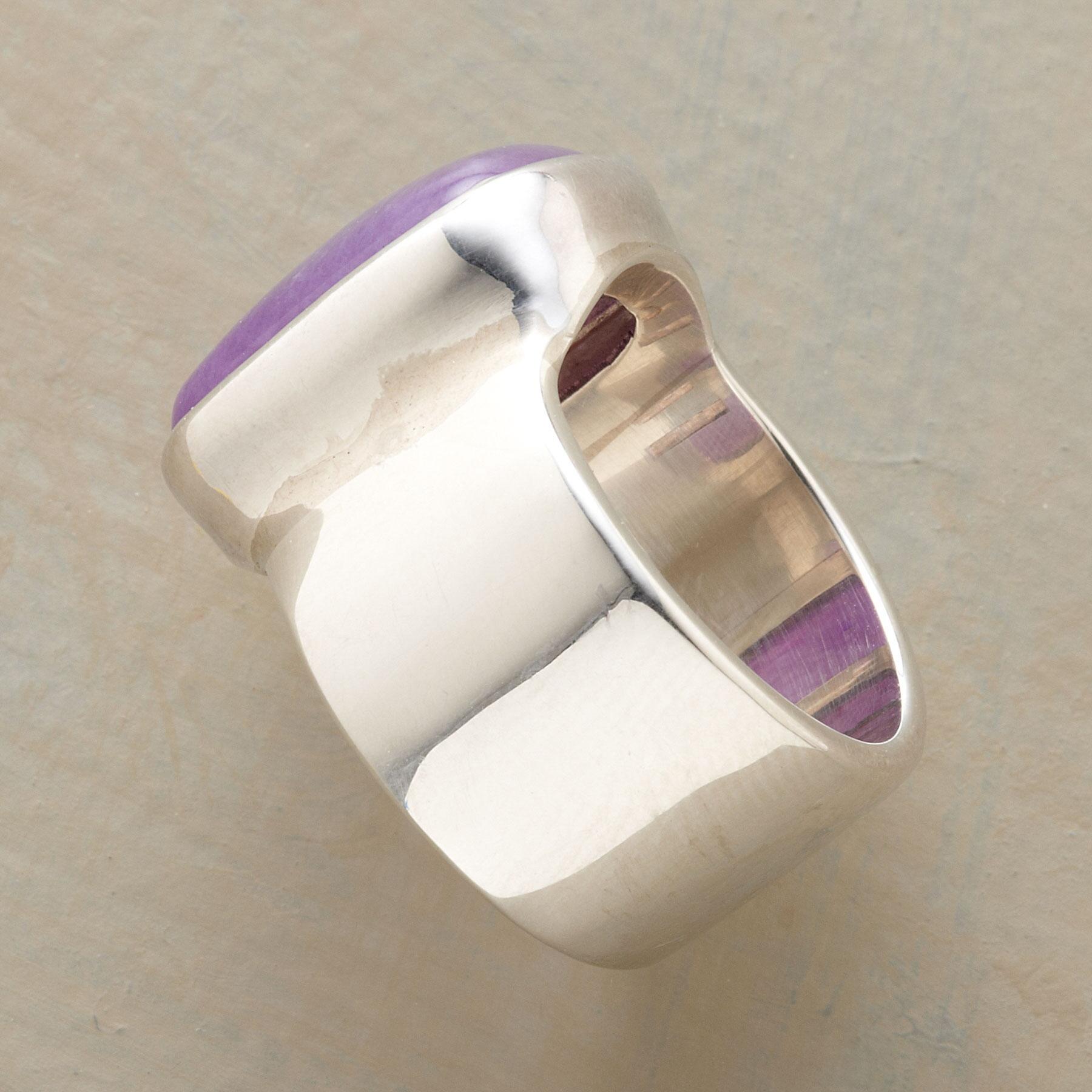 Lavender Jade Ring - Sundance Clothing