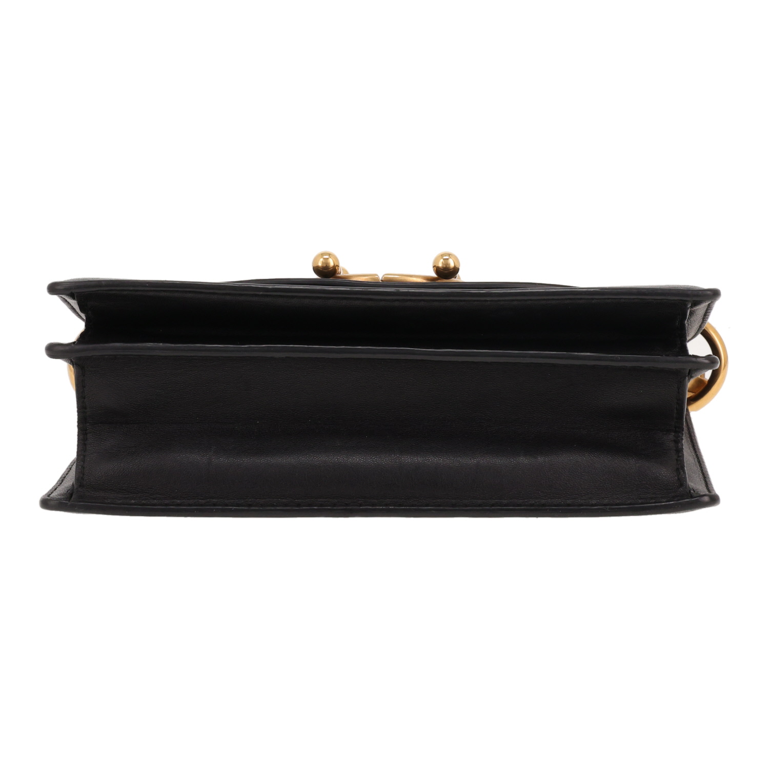 Dior Direction shoulder bag in black leather1:1High-quality replica