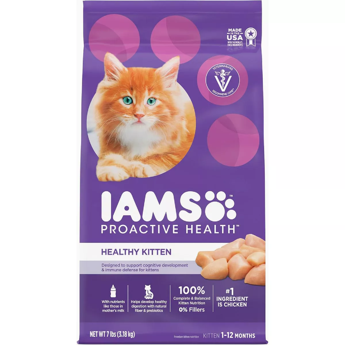 Iams Proactive Health 7 Lb. Chicken Flavor Dry Kitten Food