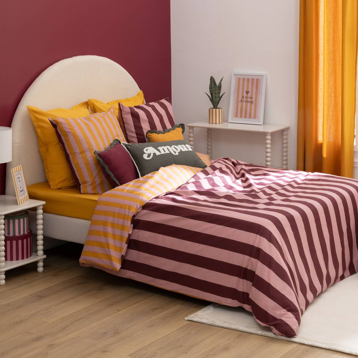 Cushion "Cherry" Various colors, 38x38 cm