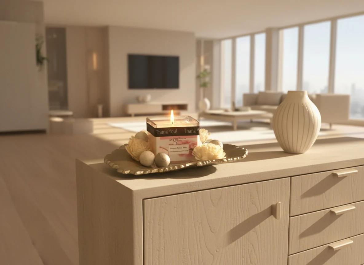 Pure Peppermint Aromatherapy Candle �?100% Coconut Soy Wax