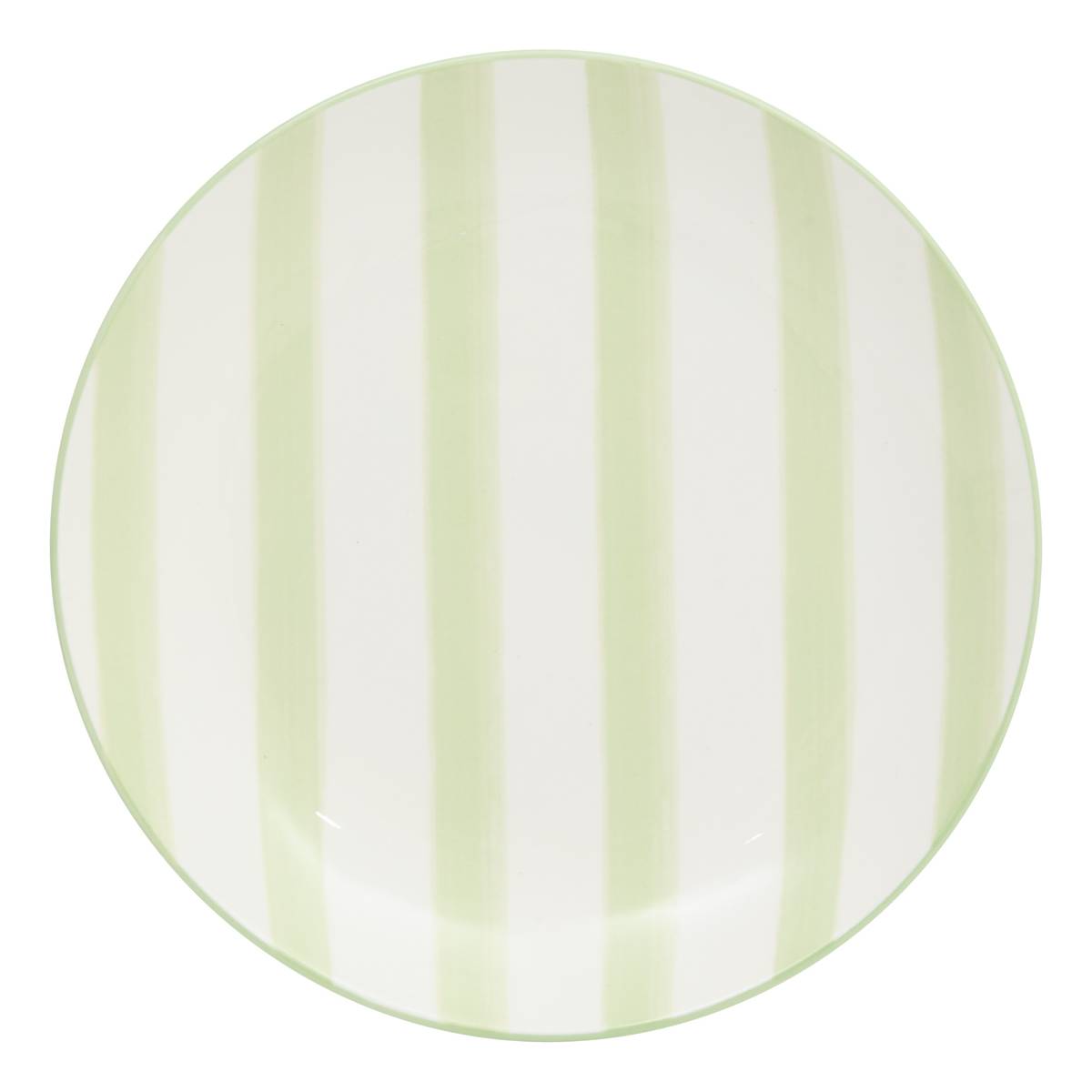Set of 6 dessert plates "Charlie" Porcelain, D.19 cm