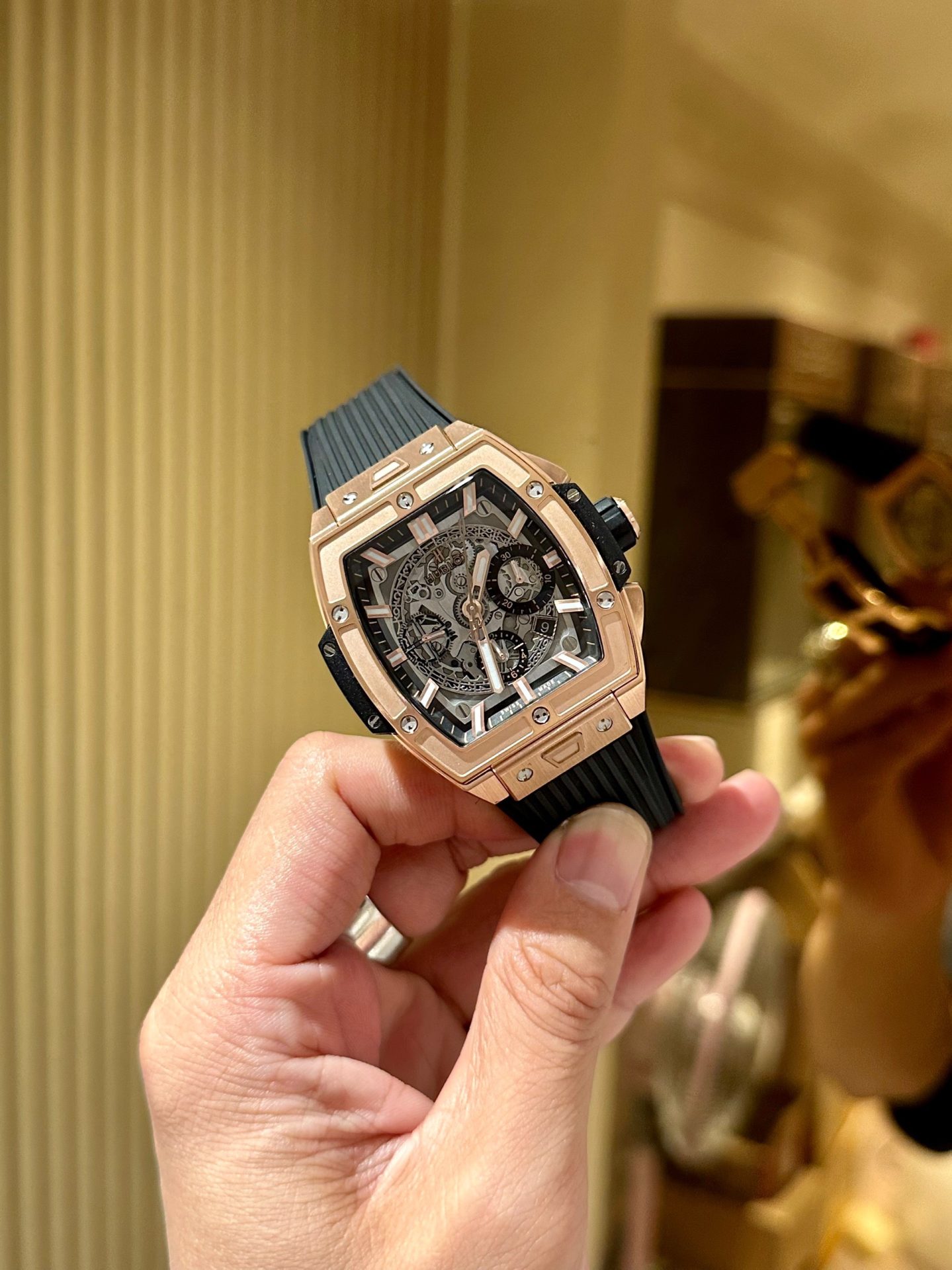 Hublot Replica Watch Spirit Of Big Bang Chronograph King Gold 42mm - Elite Watch Atelier