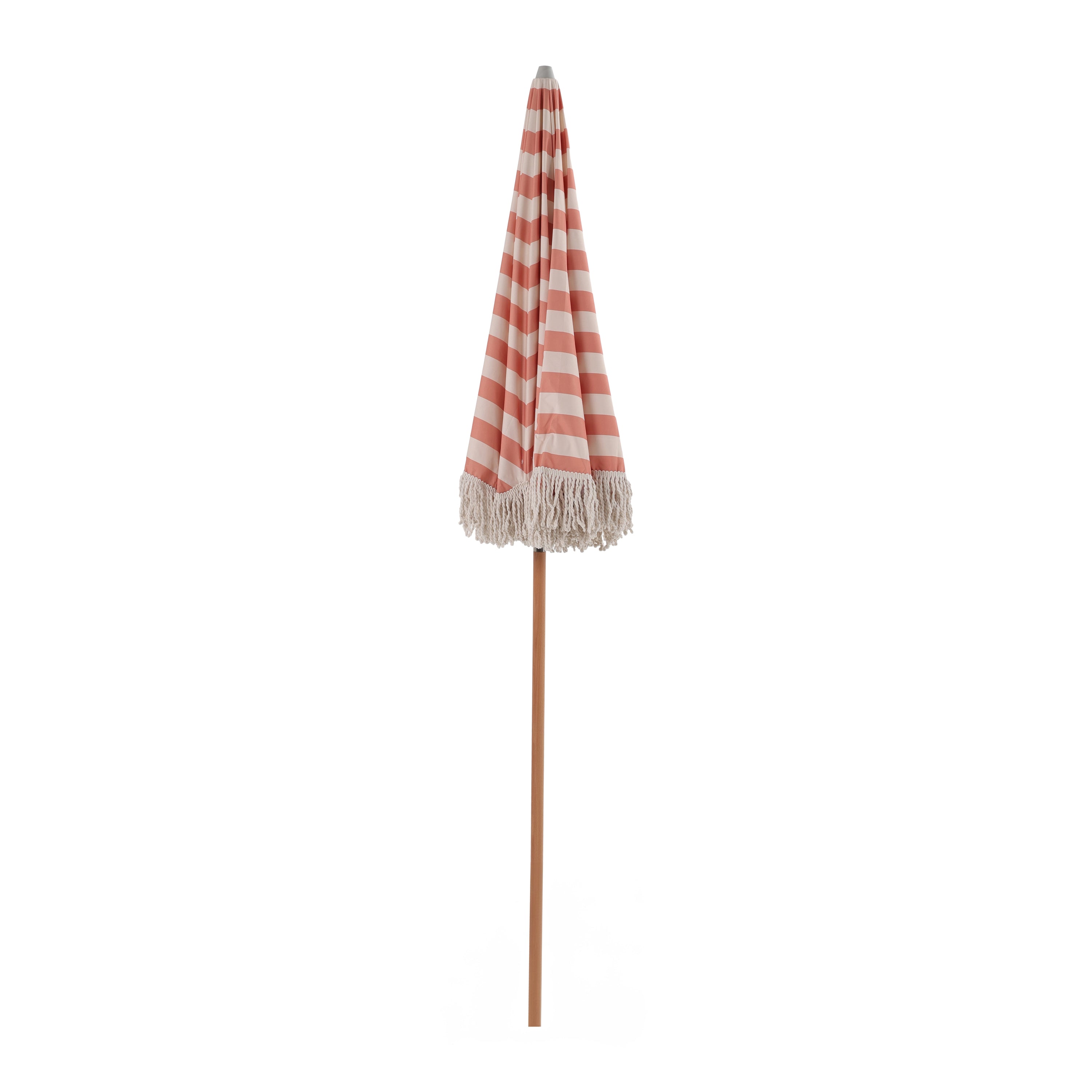 Blokker Breez Parasol Ø 200 cm - Terra / Ecru