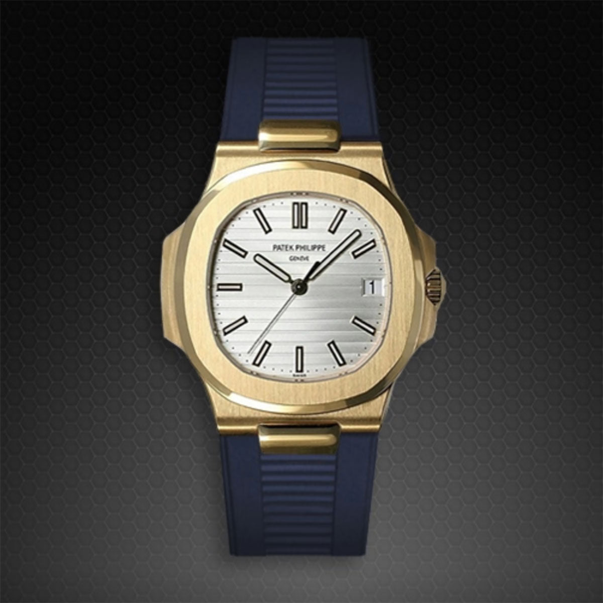 Patek Philippe - Rubber B strap for Nautilus 5711 WG / RG / YG(1:1 replica) - Top club