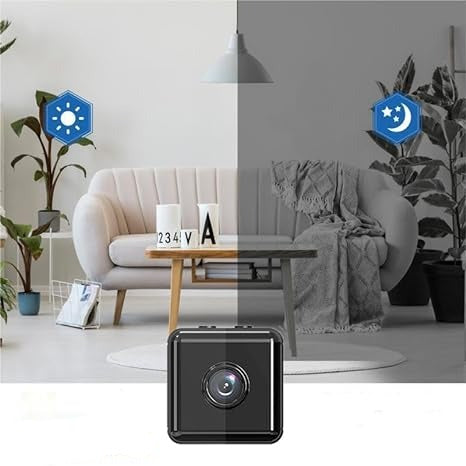 Compacte Draadloze Beveiligingscamera Buiten 1080P HD met Nachtzicht en Bewegingsdetectie - Weerbestendig en App-bediening