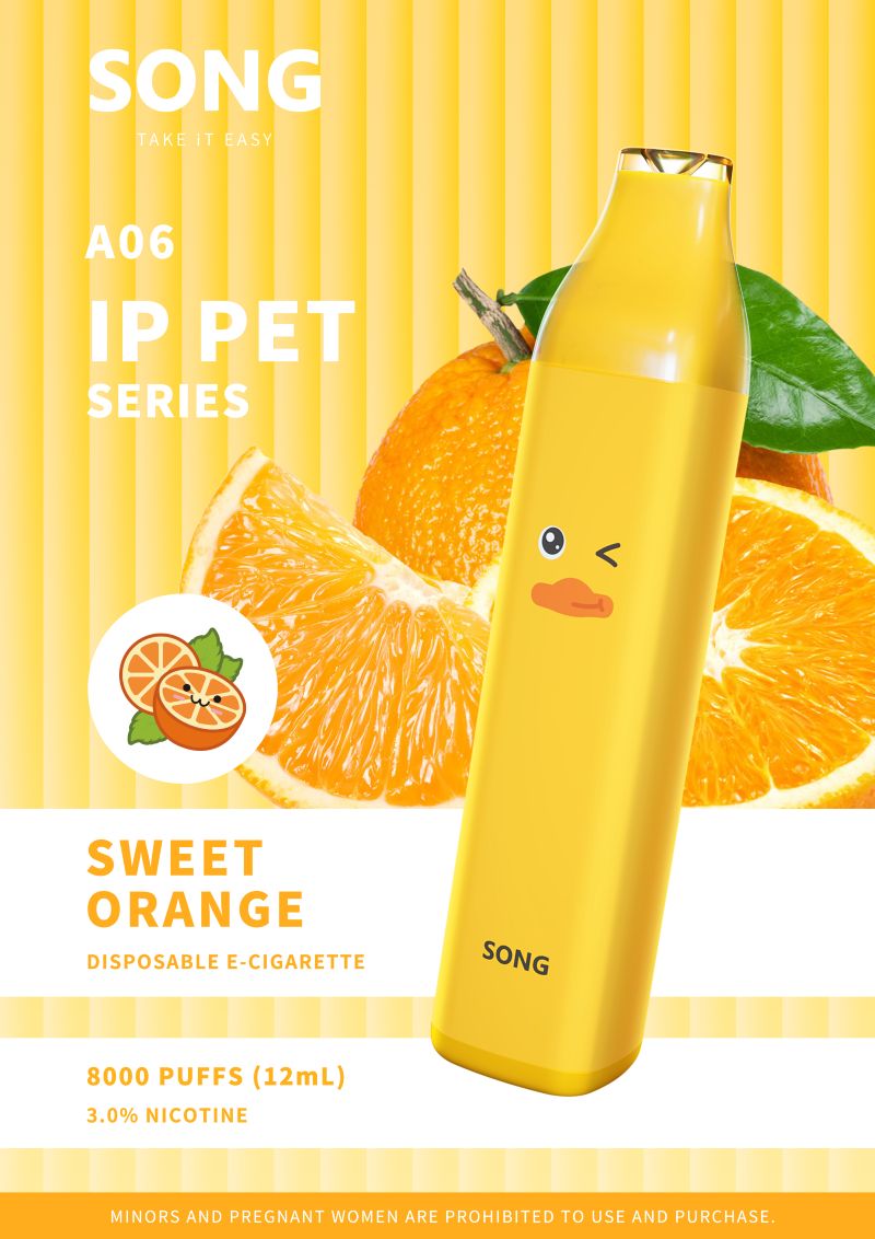 （2 pack）SONG  A06-IP Pet – 8000Puffs