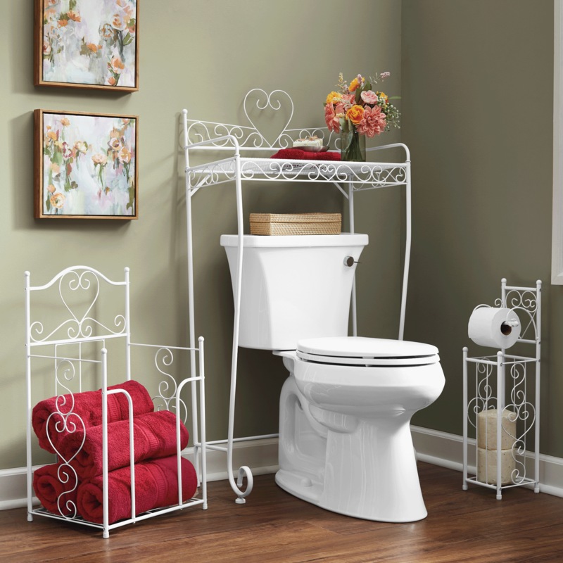 Cora 3-Piece Scrolled Bath Furniture Set - MIDNIGHT VELVET CATALOG