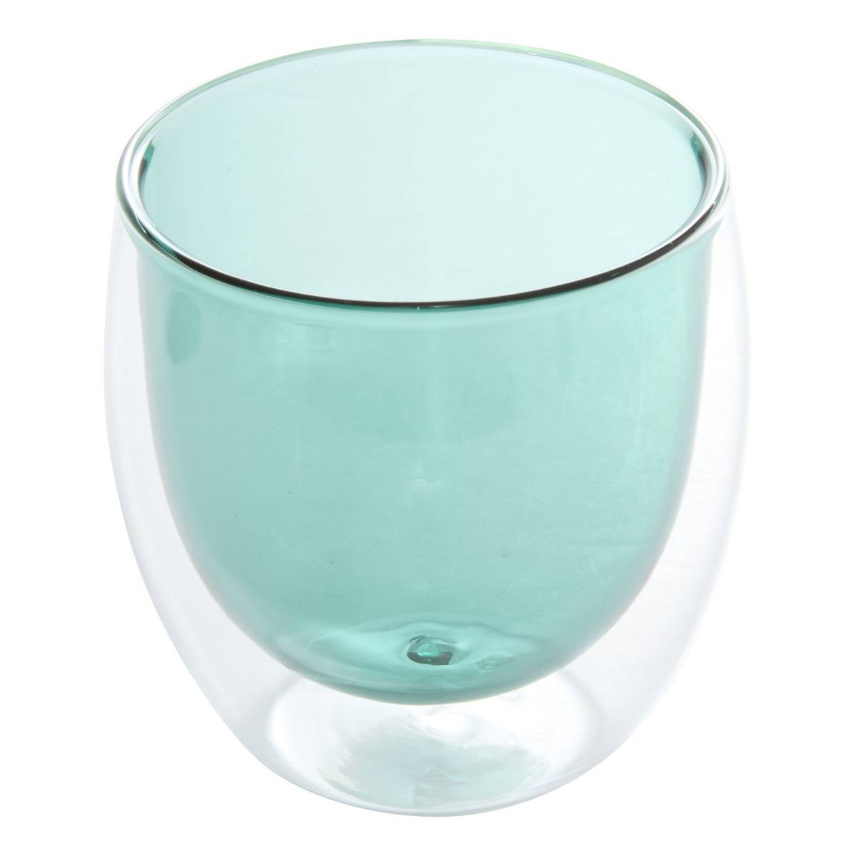 Double-walled mug "Alex" 250 ml, Borosilicate glass