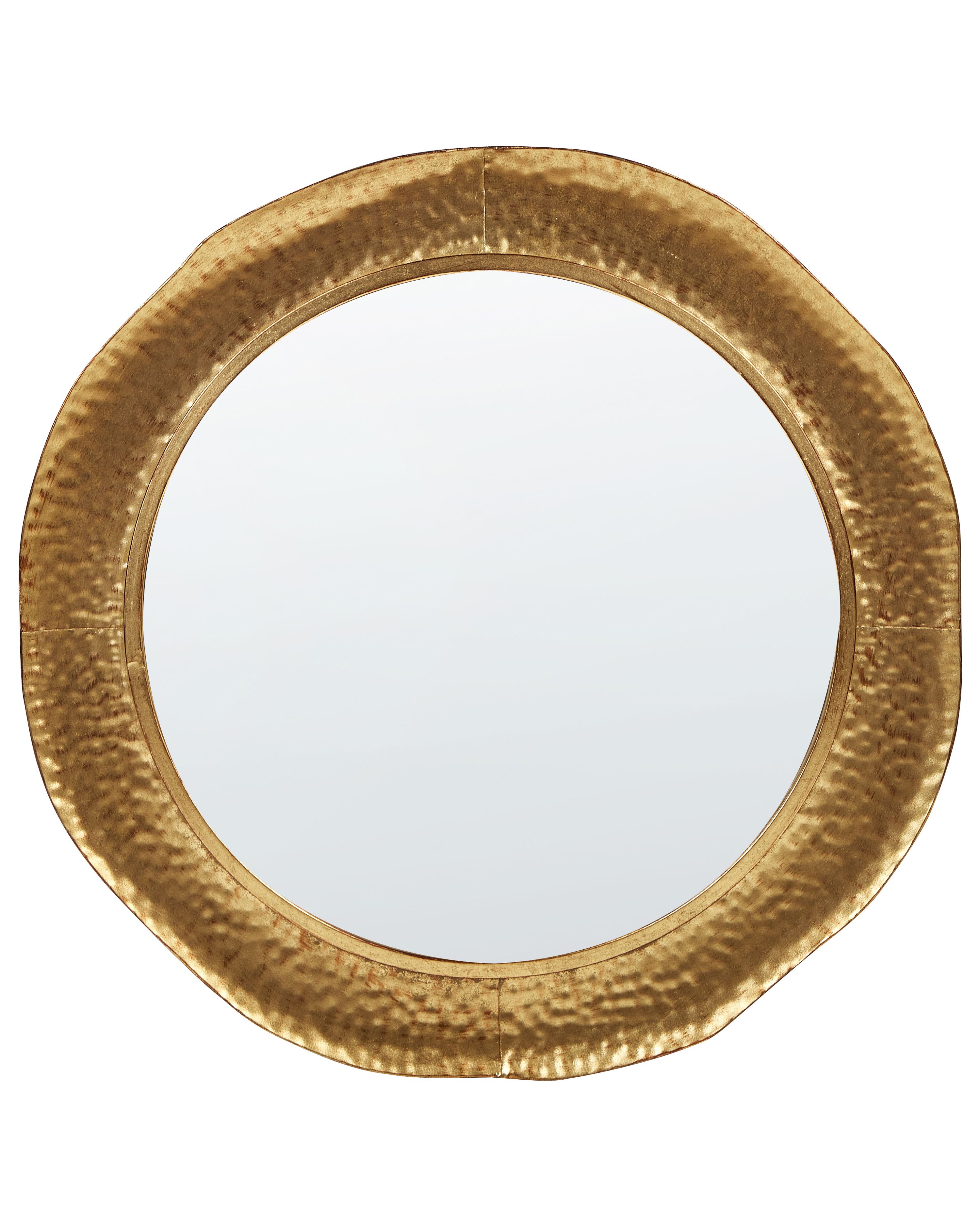 Wall Mirror MERCY 78 cm 78 cm Metal Gold