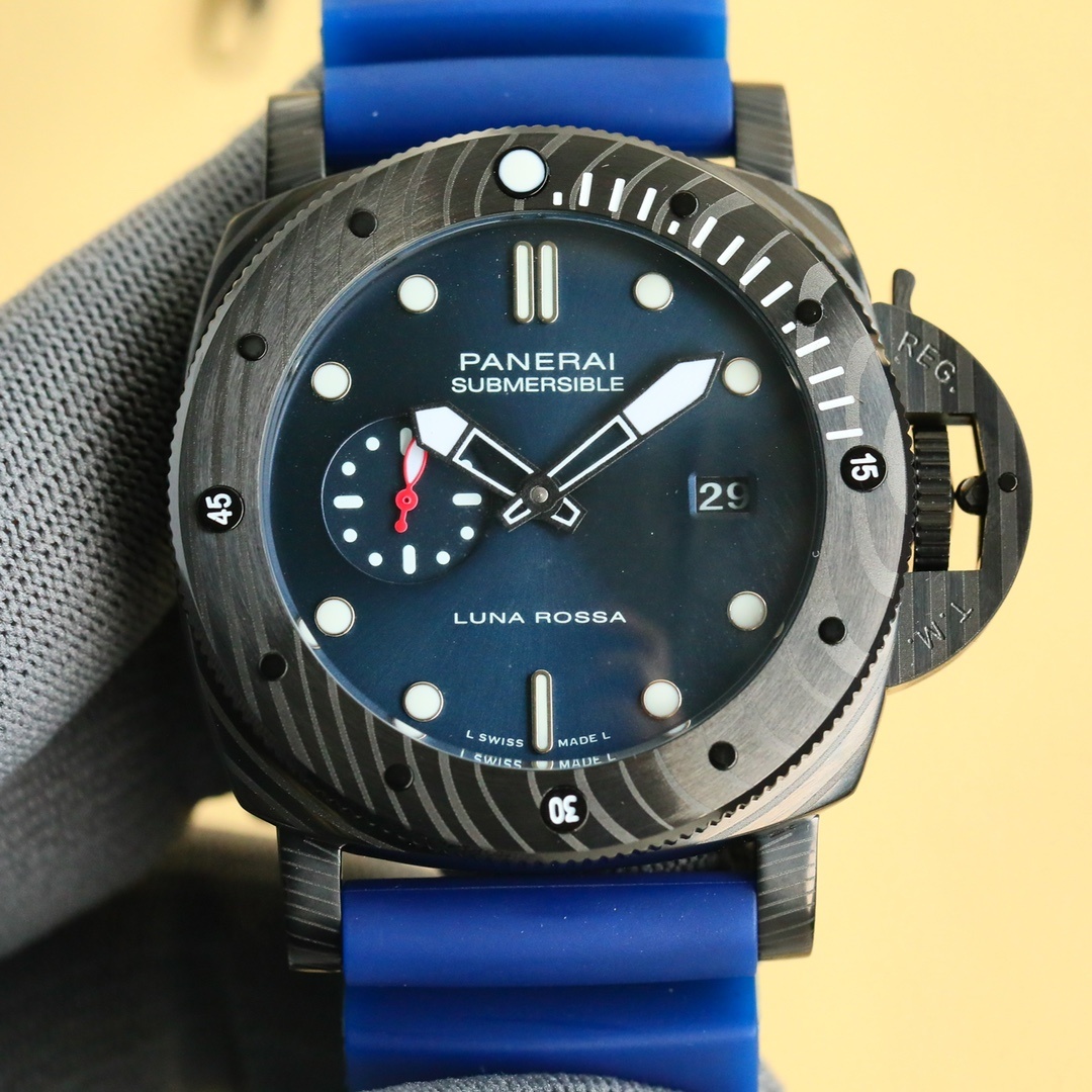 Panerai Submersible Luna Rossa Carbotech™ watch PAM01563(1:1 replica) - Elite Watch Atelier
