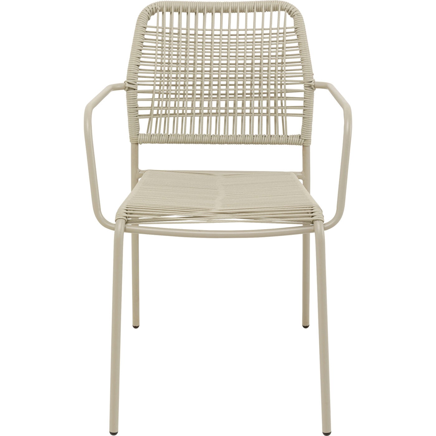 Kare Design Madagascar tuinstoel armleuningen - grijs