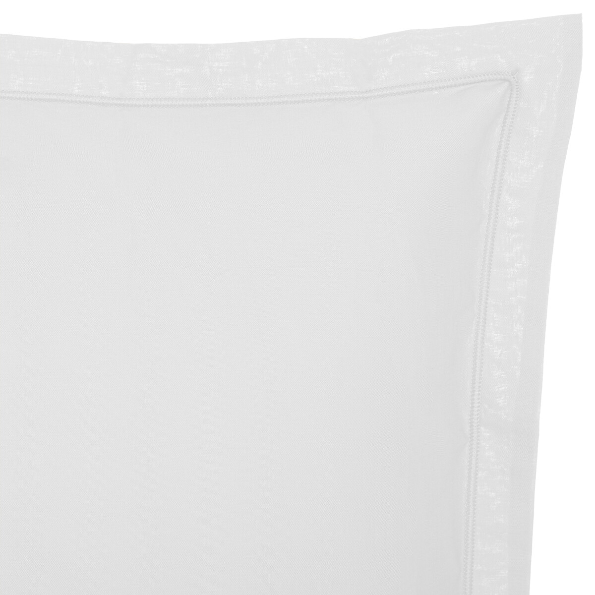 Pillowcase, cotton White, 63x63 cm