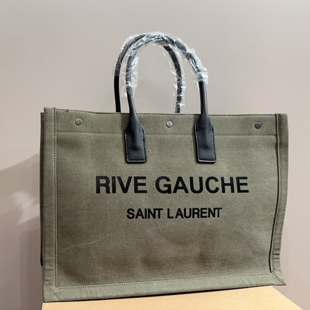 Saint Laurent YSL  Rive Gauche canvas tote bag1:1High-quality replica