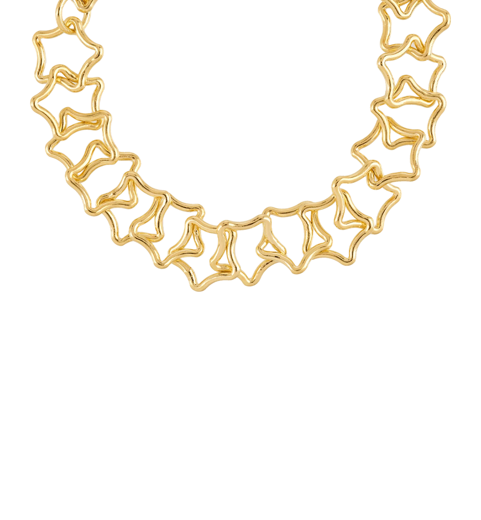 Linked Chunky Stars Bracelet