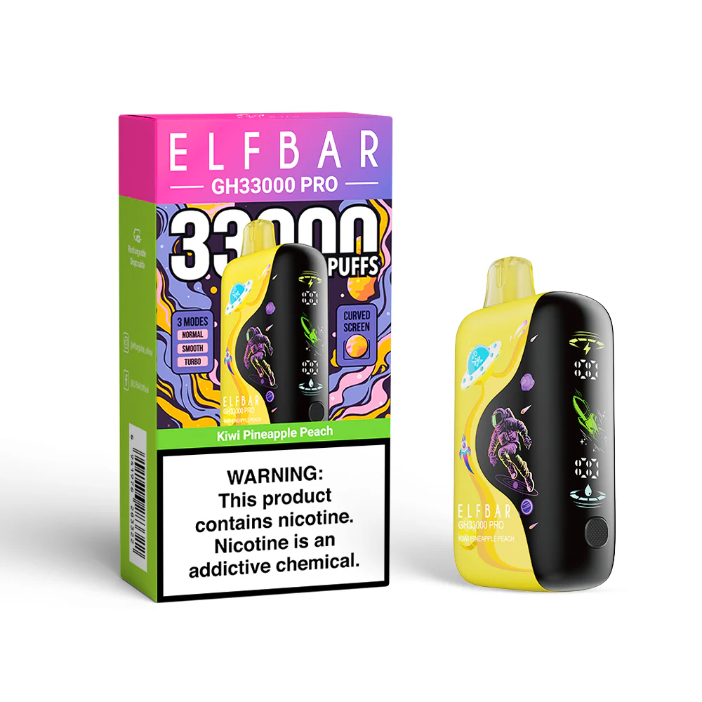ELFBAR GH33000 PRO ładowalny jednorazowy e-papieros (wszystkie smaki)