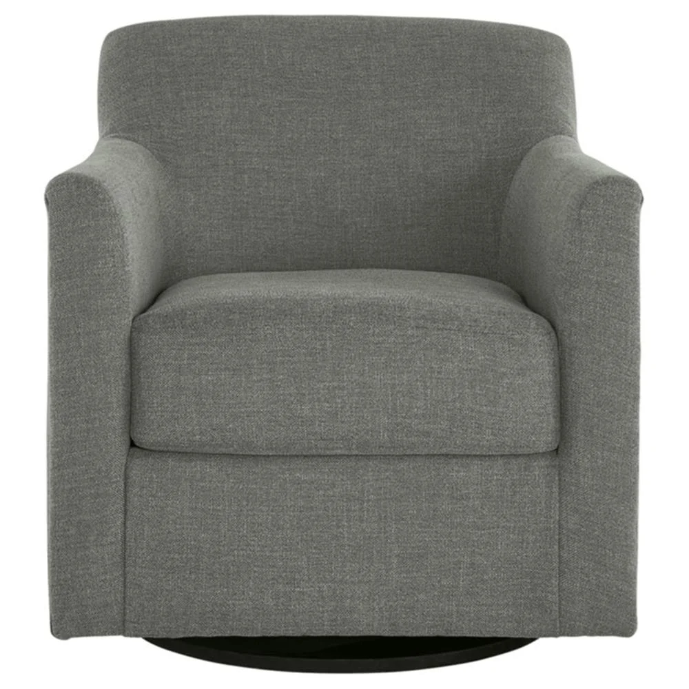 Signature Design by Ashley Bradney Beige Swivel Accent Chair - Image 12