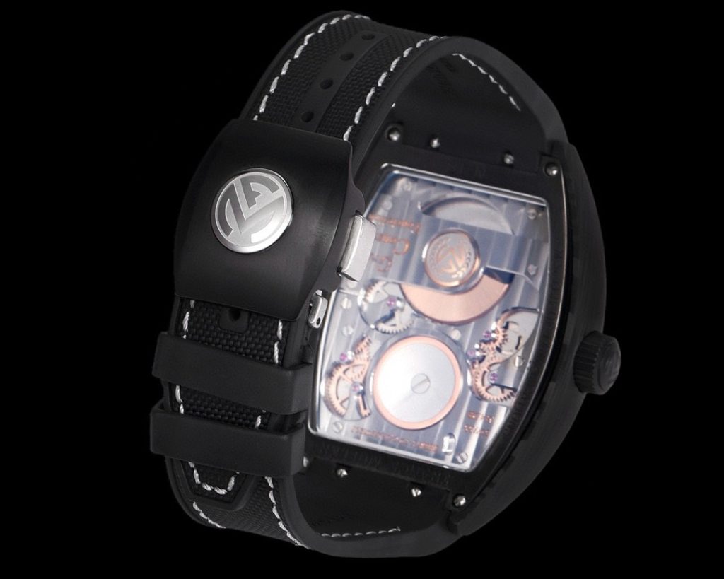Franck Muller Grand Central Tourbillon Carbon Best Replica Watch 45mm - Top club