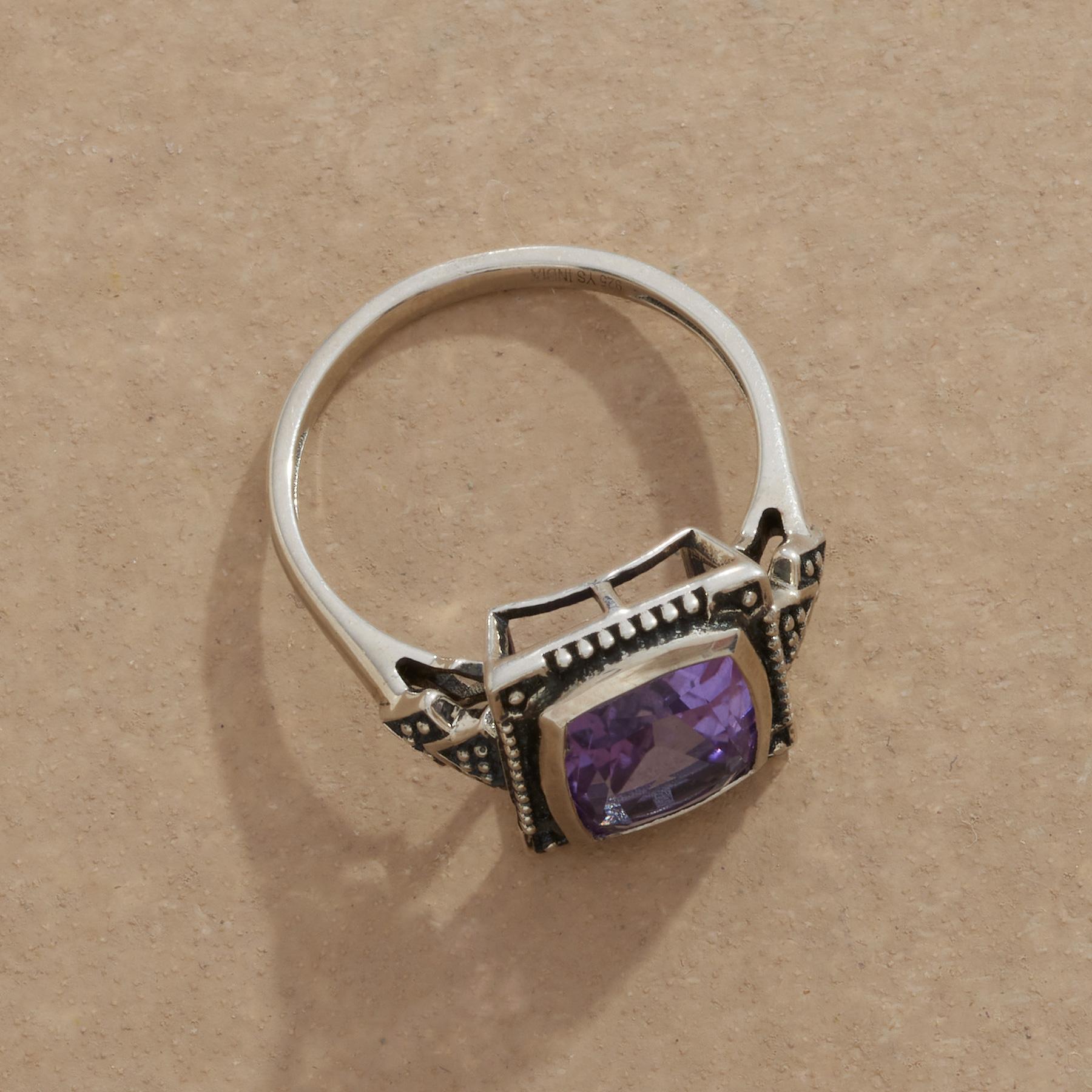 Renee Amethyst Ring - Sundance Clothing